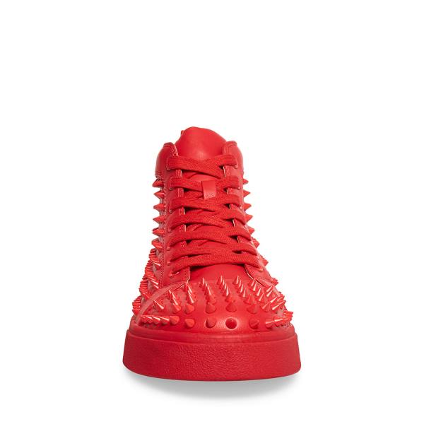 Trampki Męskie Steve Madden Promoter Czerwone | SM-458FD