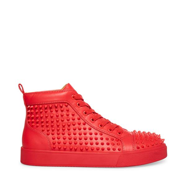 Trampki Męskie Steve Madden Promoter Czerwone | SM-458FD
