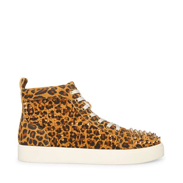 Trampki Męskie Steve Madden Promoter Leopard Panterka | SM-602HQ
