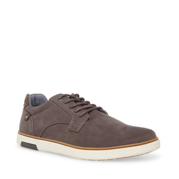 Trampki Męskie Steve Madden Tom Fabric Szare | SM-574KL