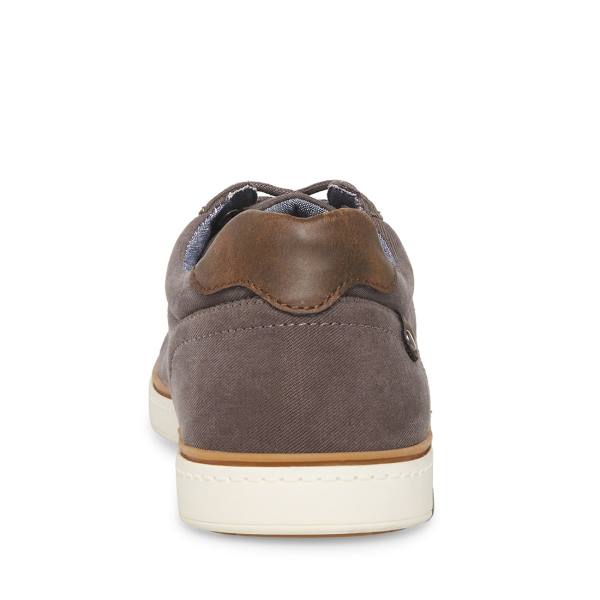Trampki Męskie Steve Madden Tom Fabric Szare | SM-574KL