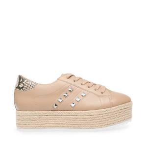Buty Płaskie Damskie Steve Madden Elodie Tan Brązowe Kolorowe | SM-681KE