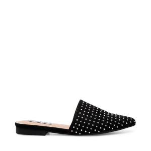 Buty Płaskie Damskie Steve Madden Tempting Czarne Kolorowe | SM-469ES