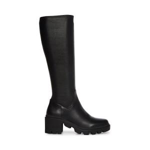 Kozaki Damskie Steve Madden Aberdeen Czarne | SM-198SW
