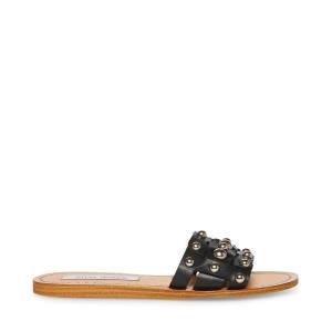 Sandały Damskie Steve Madden Tanya Czarne Kolorowe | SM-237VG