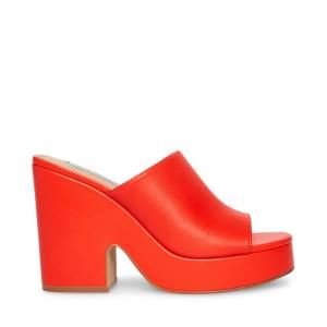 Szpilki Damskie Steve Madden Sally Heel Czerwone | SM-704WT
