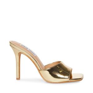Szpilki Damskie Steve Madden Signal Heel Złote | SM-468XJ