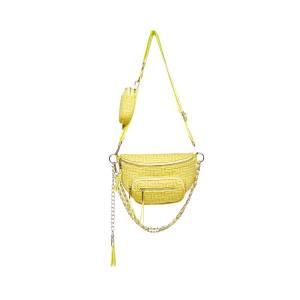 Torba Crossbody Damskie Steve Madden Bdiani Żółte Kolorowe | SM-594GI