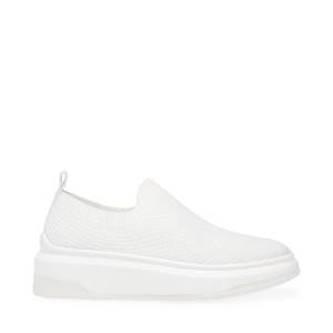 Trampki Damskie Steve Madden Ben Białe | SM-362WC