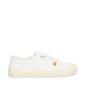 Trampki Damskie Steve Madden Maevee Natural Beżowe | SM-851JW