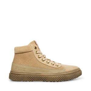 Trampki Męskie Steve Madden Lantern Taupe Szare Brązowe | SM-318IL