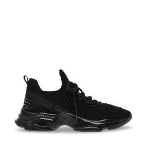 Trampki Męskie Steve Madden Maxx-s Czarne | SM-307ME